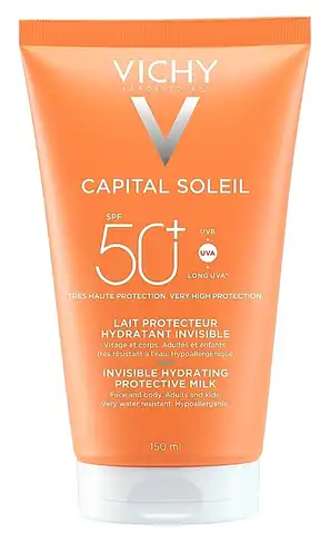 Молочко сонцезахисне зволожувальне для шкіри обличчя та тіла дітей та дорослих SPF50+