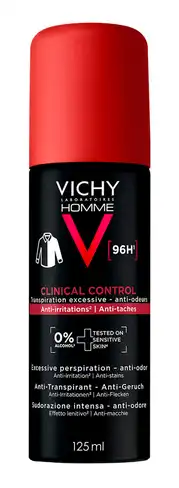 Vichy Homme Clinical Control Дезодорант-антиперспірант чоловічий 96 годин захисту 125 мл 1 флакон