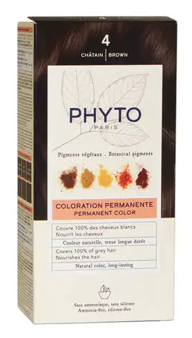 Phyto Color Крем-фарба тон №4 шатен 1 комплект