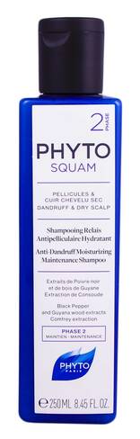 Phyto Squam Шампунь проти лупи зволожуючий для сухого волосся 250 мл 1 флакон loading=