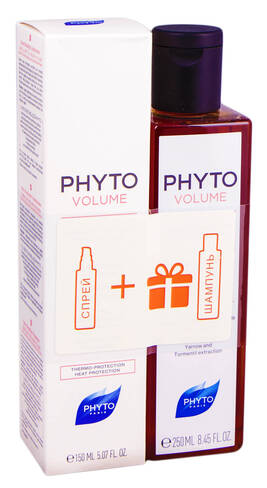 Phyto Volume спрей 150 мл + шампунь 250 мл 1 набір