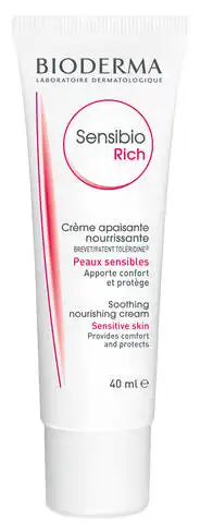 Bioderma Sensibio Rich Крем насичений для сухої та дуже сухої чутливої шкіри 40 мл 1 туба
