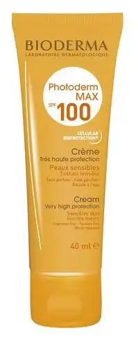 Bioderma Photoderm Max Крем сонцезахисний SPF-100 40 мл 1 туба