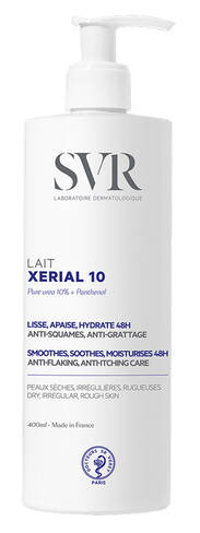 SVR Xerial 10 Молочко косметичне зволоження та комфорт 24 години для сухої шкіри 400 мл 1 флакон