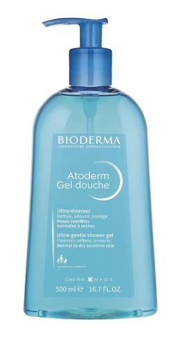 Bioderma Atoderm Гель для душу очищуючий для чутливої сухої шкіри 500 мл 1 флакон