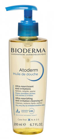 Bioderma Atoderm Олія для душу для сухої та дуже сухої чутливої шкіри 200 мл 1 флакон