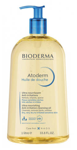 Bioderma Atoderm Олія для душу для сухої та дуже сухої чутливої шкіри 1 л 1 флакон