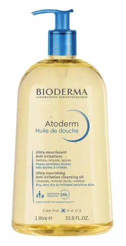 Bioderma Atoderm Олія для душу для сухої та дуже сухої чутливої шкіри 1 л 1 флакон