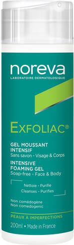 Noreva Exfoliac Гель очищуючий для проблемної жирної шкіри 200 мл 1 флакон