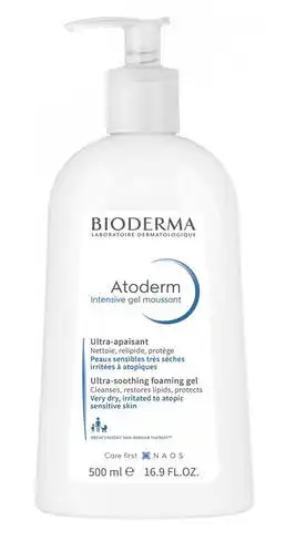 Bioderma Atoderm Intensive Гель очищувальний для дуже сухої та чутливої, атопічної шкіри 500 мл 1 флакон