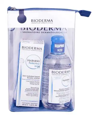 Bioderma Hydrabio Perfecteur бустер SPF-30 40 мл + Н2О 250 мл 1 набір