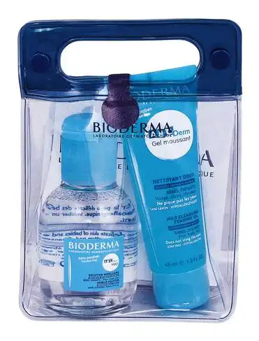 Bioderma ABCDerm Тревел: Н2О 100 мл + гель 45 мл 1 набір