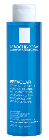 La Roche-Posay Effaclar Лосьйон для очищення та звуження пор з відлущуючим ефектом 200 мл 1 флакон