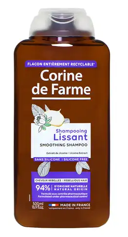 Corine de Farme Шампунь вирівнюючий з ектрактом Хіками 500 мл 1 флакон