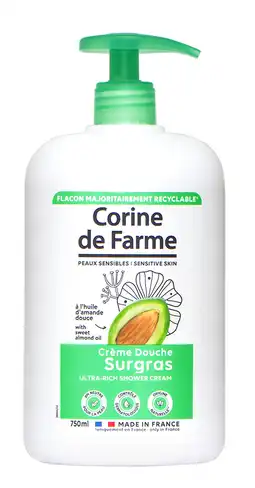 Corine de Farme Гель-крем для душу Солодкий Мигдаль 750 мл 1 флакон