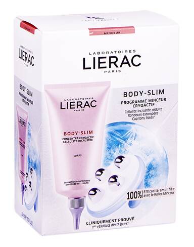 Lierac Body Slim кріоактивний концентрат 150 мл + роликовий масажер 1 набір loading=