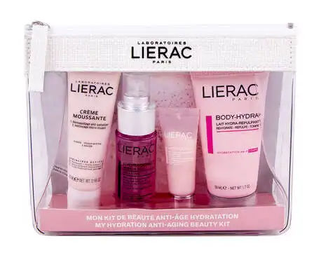Lierac Hydragenist Гель-крем 10 мл + Пінистий засіб 30 мл + Вода 30 мл + Боді-гідра+ 50 мл 1 набір