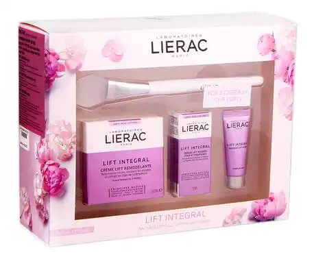 Lierac Lift Integral крем 50 мл + сироватка для контуру очей 3 мл + маска 10 мл + щітка 1 набір