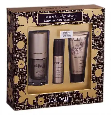 Caudalie Premier Cru крем навколо очей 15 мл + крем 15 мл + сироватка 10 мл 1 набір