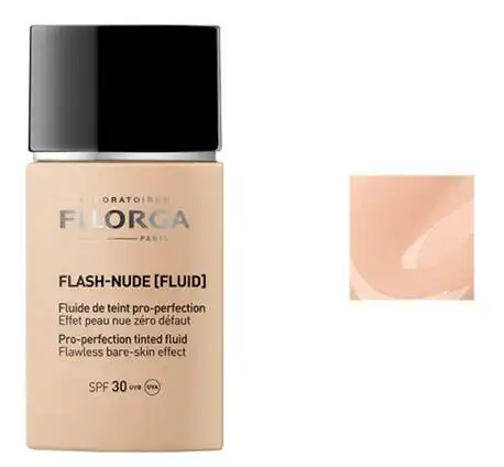Flash Nude Флюїд тонуючий для вирівнювання кольору шкіри SPF 30 тон бежевий 30 мл 1 туба