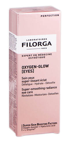 Filorga Oxygen-glow Засіб для контуру очей супер розгладжуючий, що надає сяяння 15 мл 1 туба