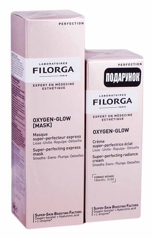 Filorga Oxygen-glow маска 75 мл + крем 30 мл 1 набір loading=