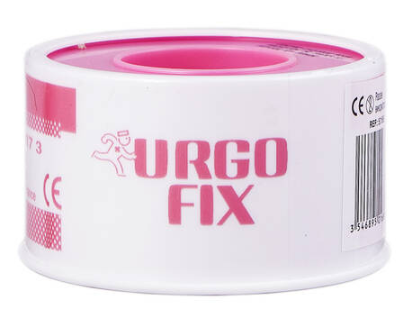 Urgo Urgofix Пластир медичний тканинний 5 м х 2,5 см тілесний 1 шт