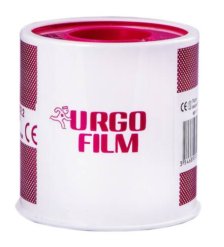Urgo Urgofilm Пластир медичний полімерний 5 м х 5 см 1 шт loading=