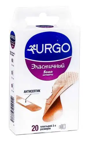 Urgo Пластир еластичний з антисептиком 20 шт