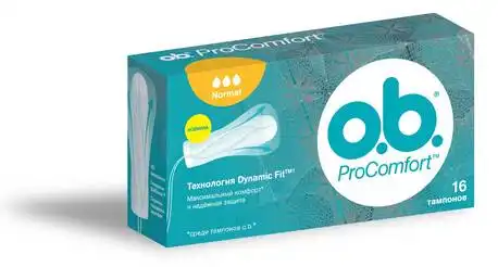 o.b. ProComfort Normal Тампони 16 шт