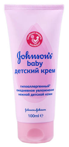 Johnson’s Baby Дитячий крем 100 мл 1 флакон loading=