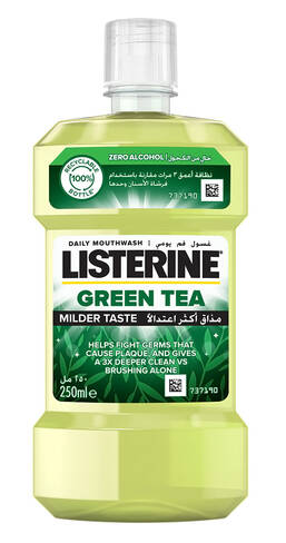 Listerine Ополіскувач для ротової порожнини Зелений чай 250 мл 1 флакон
