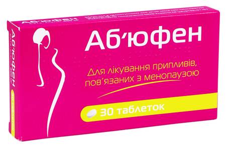 Аб`юфен таблетки 400 мг 30 шт