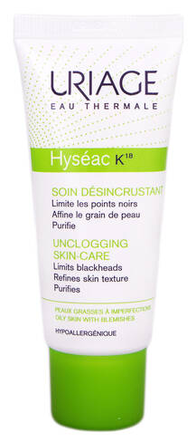 Uriage Hyseac К18 Емульсія для жирної шкіри з недоліками 40 мл 1 туба loading=