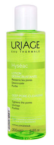 Uriage Hyseac Лосьйон для глибокого очищення пор для жирної шкіри з недоліками 200 мл 1 флакон