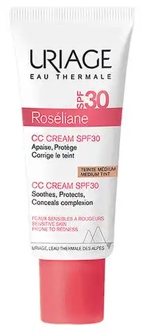 Uriage Roseliane СС Крем для корекції почервоніння шкіри SPF30 40 мл 1 туба