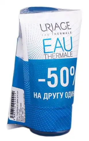 Uriage Eau Thermale Крем для рук Дуо 2х50 мл 1 набір