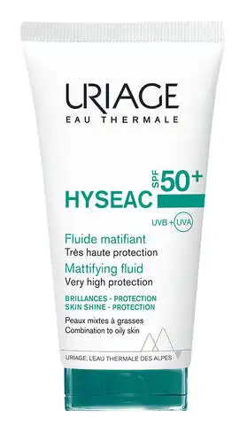 Uriage Hyseac Сонцезахисний флюїд SPF-50+  50 мл 1 туба