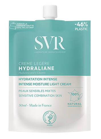 SVR Hydraliane Крем легкий зволожувальний для нормальної та комбінованої шкіри 50 мл 1 пауч loading=