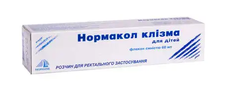 Нормакол клізма для дітей розчин ректальний 60 мл 1 флакон