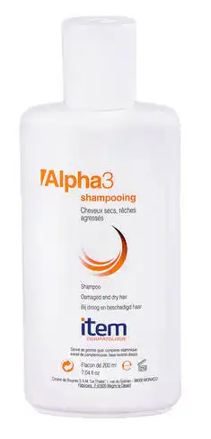Item Alpha 3 Шампунь для сухого пошкодженого волосся 200 мл 1 флакон