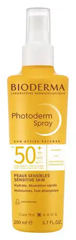 Bioderma Photoderm Max Спрей сонцезахисний для тіла та обличчя SPF-50+ 200 мл 1 флакон