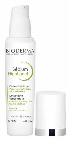 Bioderma Sebium Night peel Концентрат, що розгладжує шкіру 40 мл 1 флакон