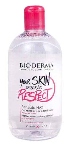 Bioderma Sensibio H2O Лосьйон міцелярний для чутливої шкіри 500 мл 1 флакон loading=
