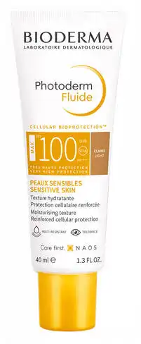 Bioderma Photoderm Max Флюїд SPF100 світлий тон 40 мл 1 туба