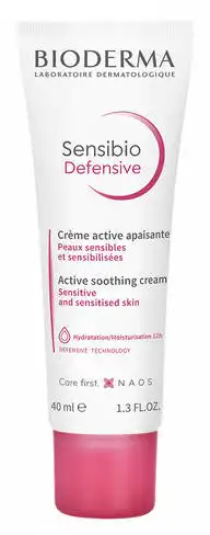 Bioderma Sensibio Defensive Заспокійливий крем для обличчя 40 мл 1 туба