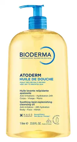 Bioderma Atoderm Олія для душу для сухої та дуже сухої чутливої шкіри 1 л 1 флакон