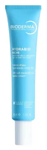 Bioderma Hydrabio Rich Крем насичений зволожуючий для чутливої зневодненої шкіри обличчя 40 мл 1 банка
