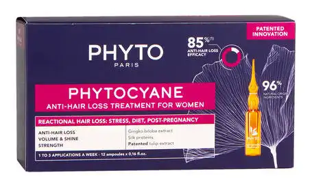 Phyto Phytocyane Засіб проти випадіння волосся для жінок 5 мл 12 ампул