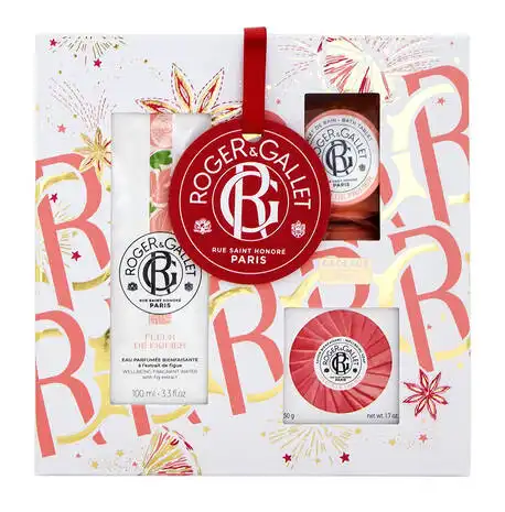 Roger&Gallet Вода Парфумована Квітка Інжиру 100 мл + мило 50 г + таблетки для ванни 3х25 г 1 набір